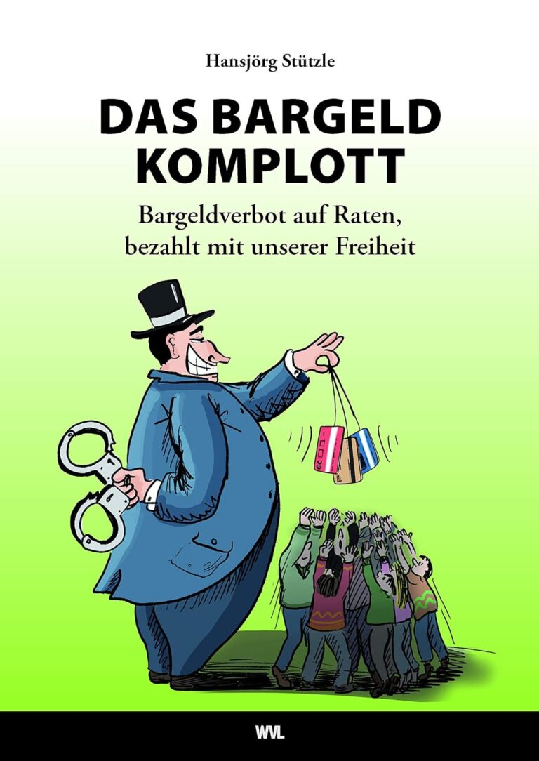 Buchcover zum Buch "Das Bargeld Komplott" von Hansjörg Stützle