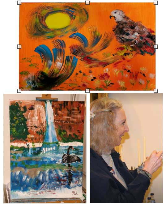Vernissage: Kunstausstellung der Bilder von Michaela Dorothee Wolf-Bauer